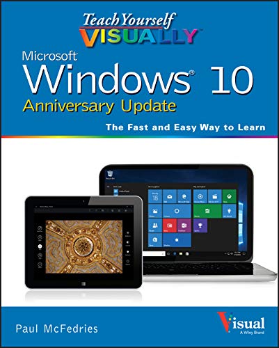 Teach Yourself Visually Windows 10 Anniversary Update book cover