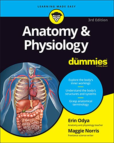 Anatomy and Physiology for Dummies book cover