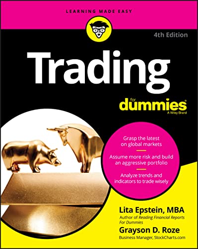 Trading for Dummies book cover