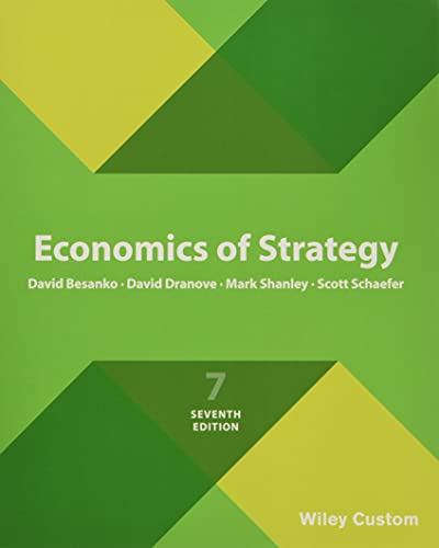Economics of Strategy book cover