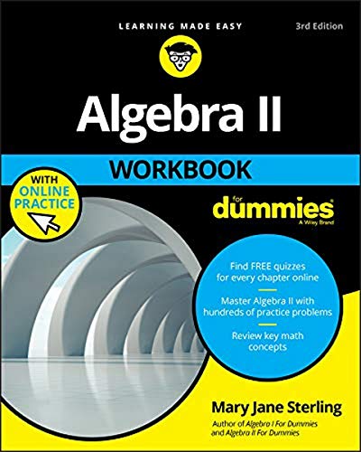 Algebra II Workbook for Dummies book cover