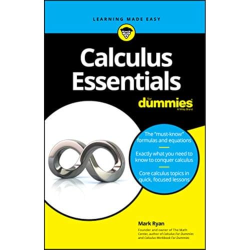 Calculus Essentials for Dummies book cover