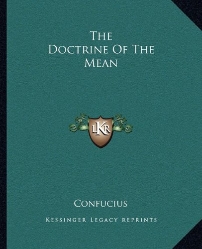 Read The Doctrine Of The Mean