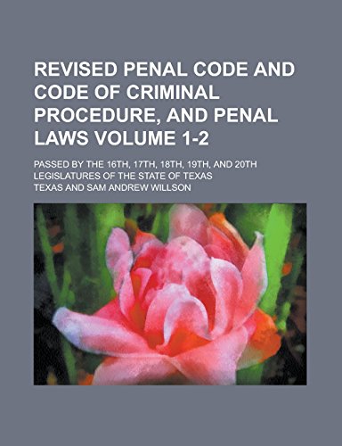 The Revised Penal Code: Criminal Law Book One book cover