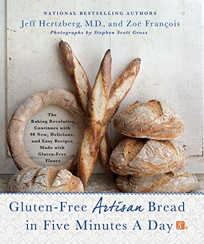 Gluten-Free Artisan Bread in Five Minutes a Day book cover