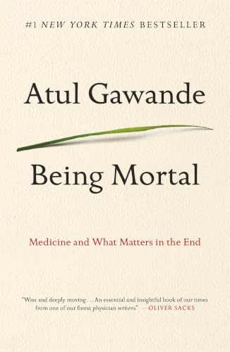 Being Mortal by Atul Gawande book cover