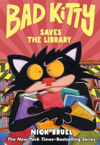 Bad Kitty Saves the Library (Graphic Novel)