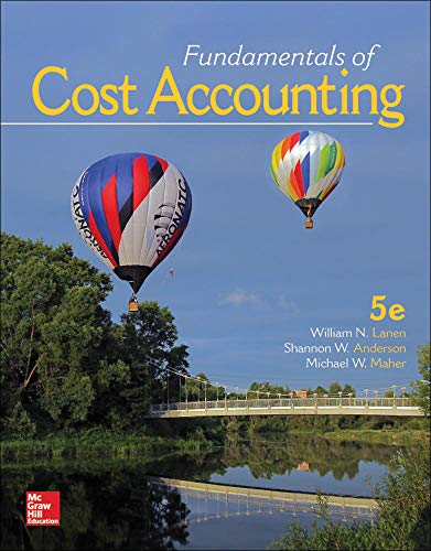Fundamentals of Cost Accounting book cover