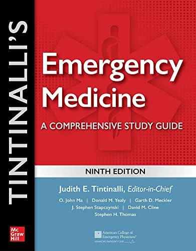 Tintinalli's Emergency Medicine: A Comprehensive Study Guide, 9th Edition book cover