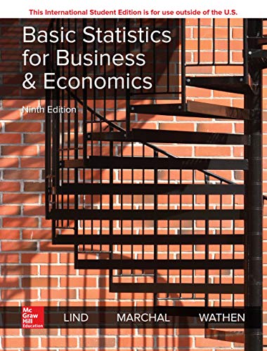 Basic Statistics For Business And Economics 9Th Edition book cover