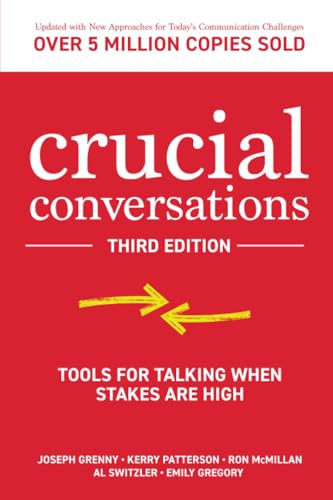 Crucial Conversations by Kerry Patterson et al. book cover