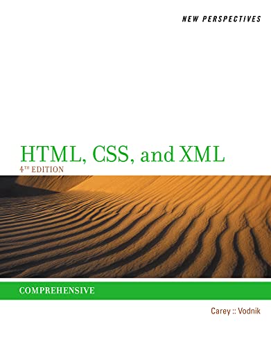 New Perspectives on Html, Css, and XML, Comprehensive book cover