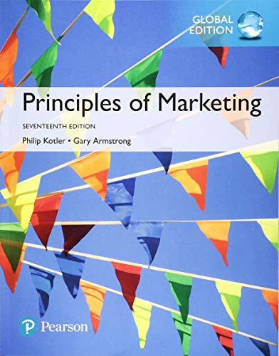Principles of Marketing by Kotler & Armstrong--Study Guide book cover