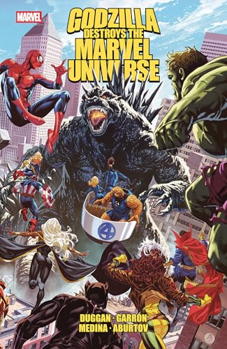 Read Godzilla Destroys the Marvel Universe
