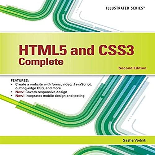 HTML5 and CSS3, Illustrated Complete book cover