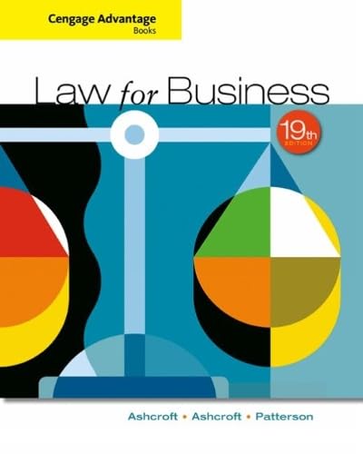 Law for Business book cover