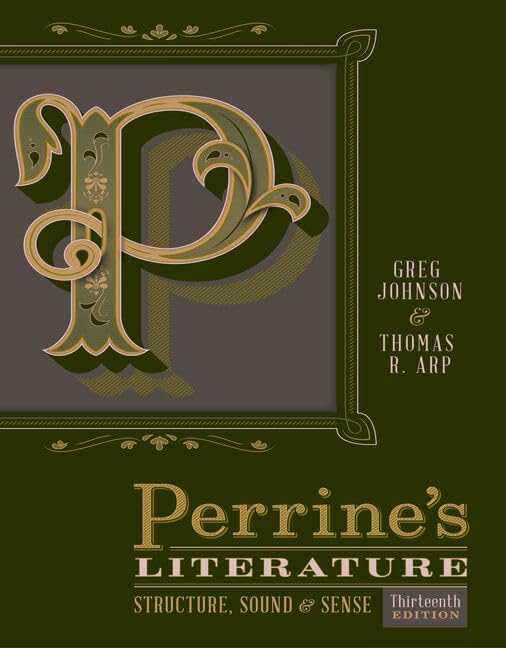 Perrine's Literature: Structure, Sound, and Sense book cover