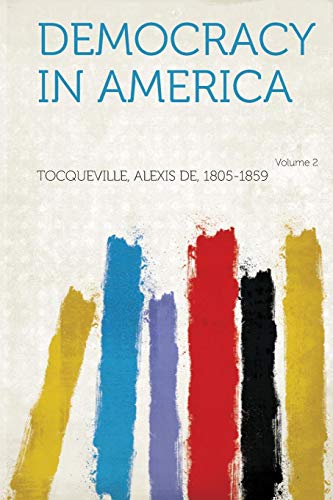 Democracy in America Volume 2 book cover