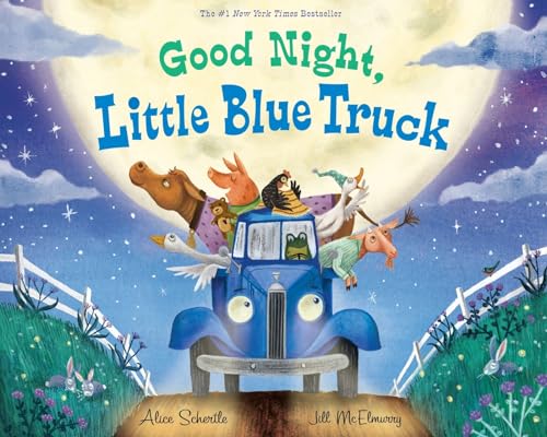 Good Night, Little Blue Truck book cover