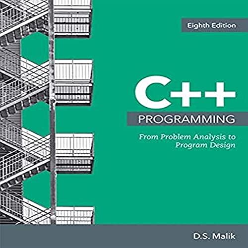 C++ Programming: From Problem Analysis to Program Design book cover