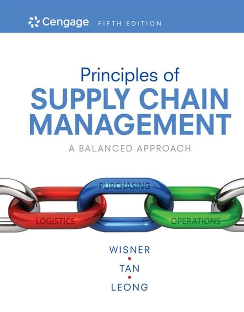 Principles of Supply Chain Management: A Balanced Approach book cover