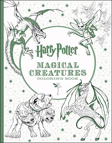 Harry Potter: The Official Coloring Book #2 Creatures book cover