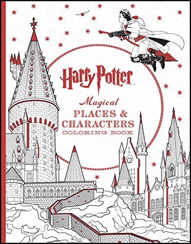 Harry Potter Colouring Book #3 Magical Places & Characters book cover
