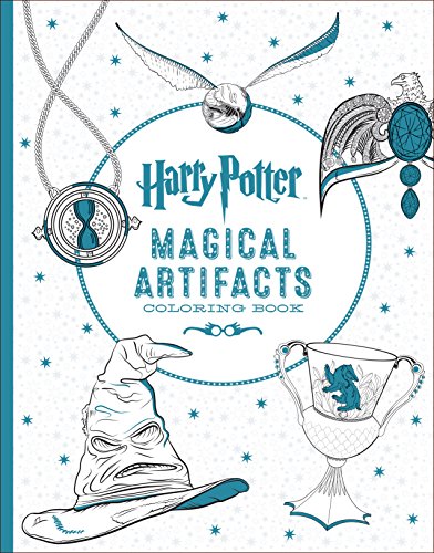 Harry Potter Colouring Book #4 Artifacts book cover
