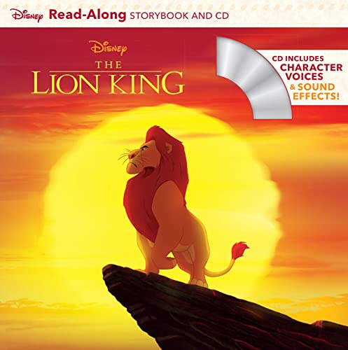 The Lion King Read-Along Storybook and CD book cover
