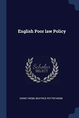 English Poor Law Policy book cover