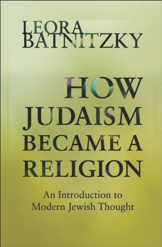 How Judaism Became a Religion
