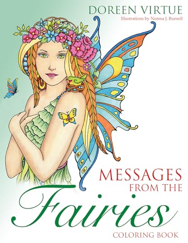 Messages from the Fairies Coloring Book book cover