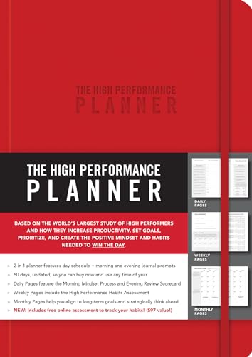 The High Performance Planner book cover