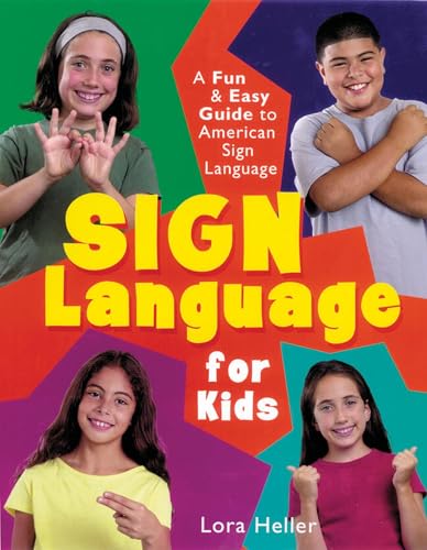 Sign Language for Kids: A Fun Easy Guide to American Sign Language book cover