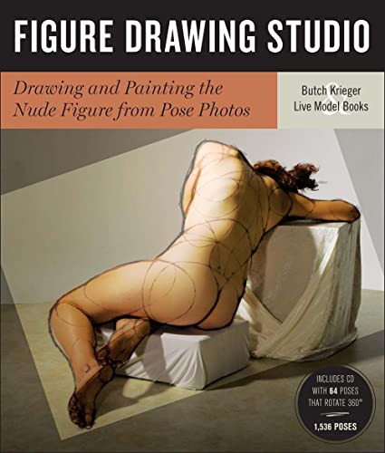 Figure Drawing Studio: Drawing and Painting the Nude Figure from Pose Photos book cover