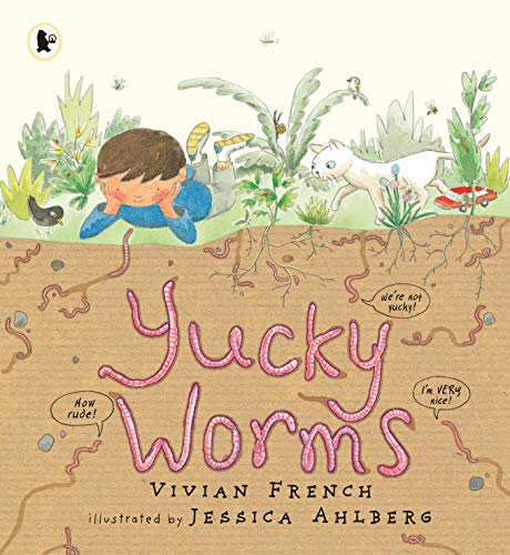 Yucky Worms book cover