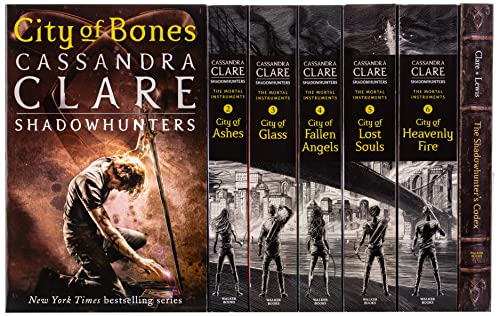 Cassandra Clare Set 7 Books Collection Mortal Instruments Series book cover