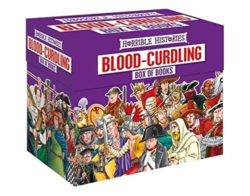Horrible Histories Blood Curdling Box (Horrible Histories Collections) book cover