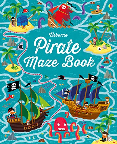 PIRATE MAZE BOOK book cover