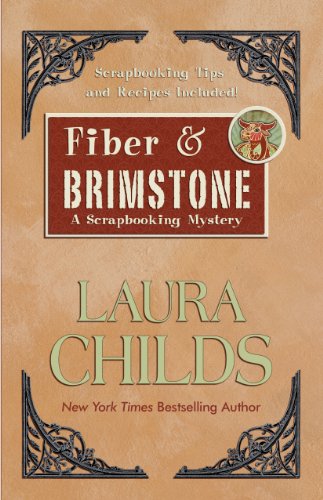Fiber and Brimstone (A Scrapbooking Mystery, #8) book cover