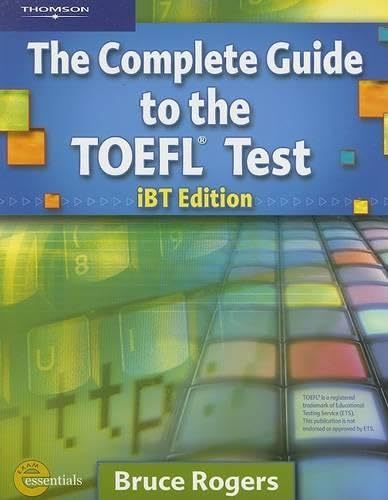 Complete Guide to the Toefl Test: IBT/E(Complete Guide to the Toefl Test) book cover