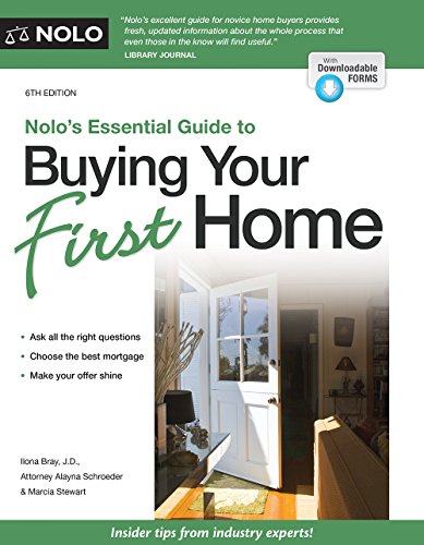 Nolo's Essential Guide to Buying Your First Home book cover