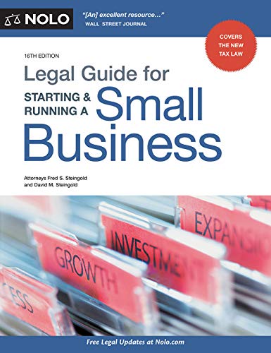 Legal Guide for Starting & Running a Small Business book cover