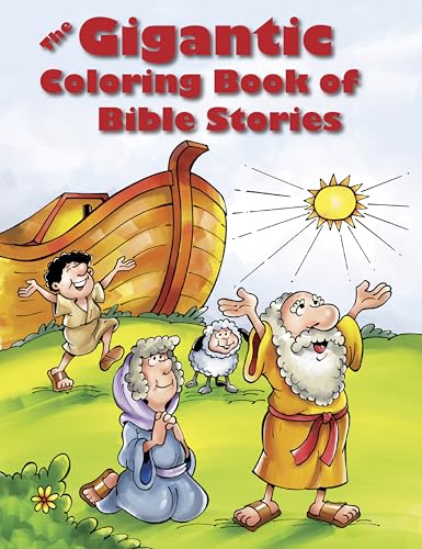 The Gigantic Coloring Book of Bible Stories book cover