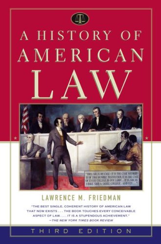 A History of American Law book cover