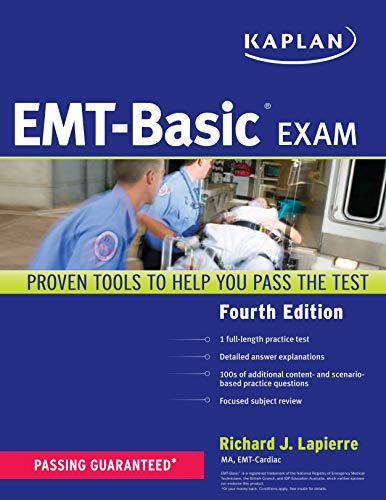 Kaplan EMT-Basic Exam book cover