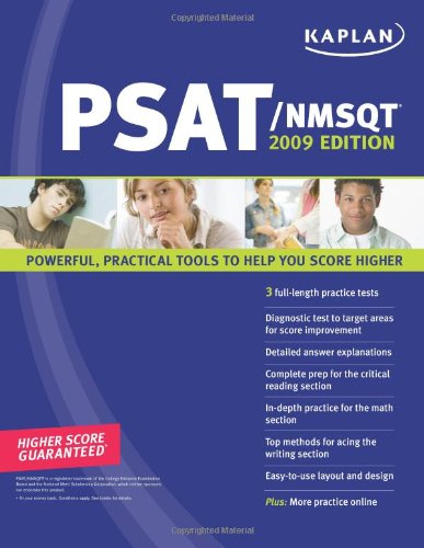 Kaplan PSAT/NMSQT, 2009 Edition (Kaplan Psat) book cover