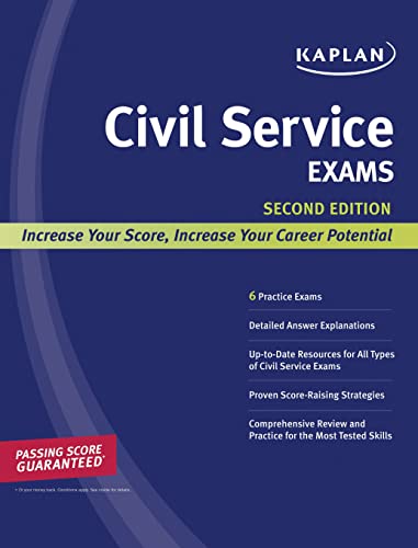 Kaplan Civil Service Exams book cover