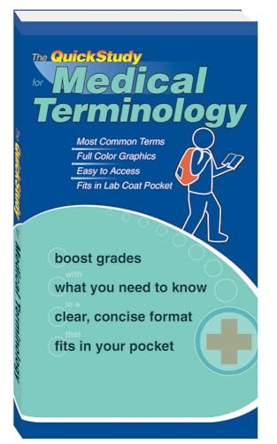 The QuickStudy for Medical Terminology book cover