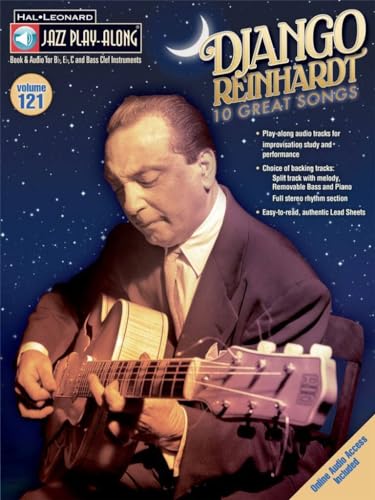 Django Reinhardt: Jazz Play-Along Volume 121 book cover